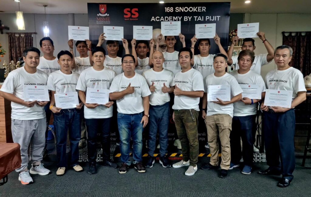 Sport Entrepreneurship Development Training Project -  Professional Snooker Coach (Level 1)