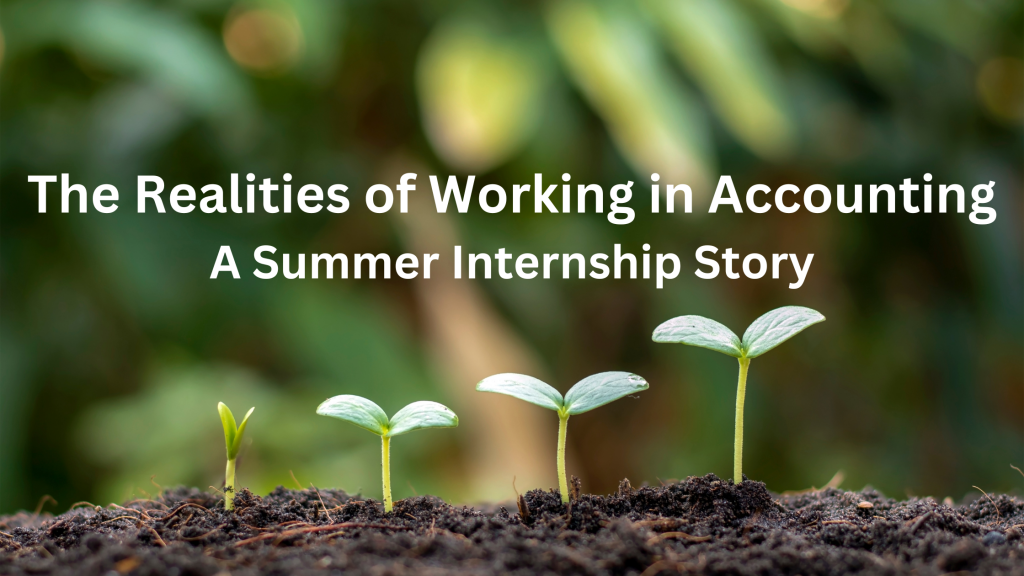 Internship helped me realized my strength