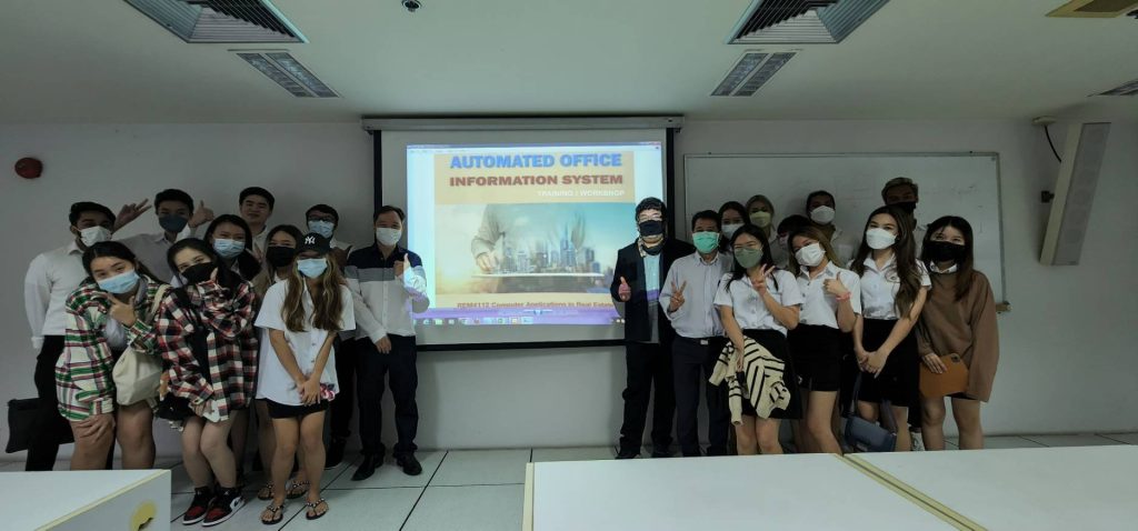 Automated Office Information System Training and Workshop for Real Estate Management students