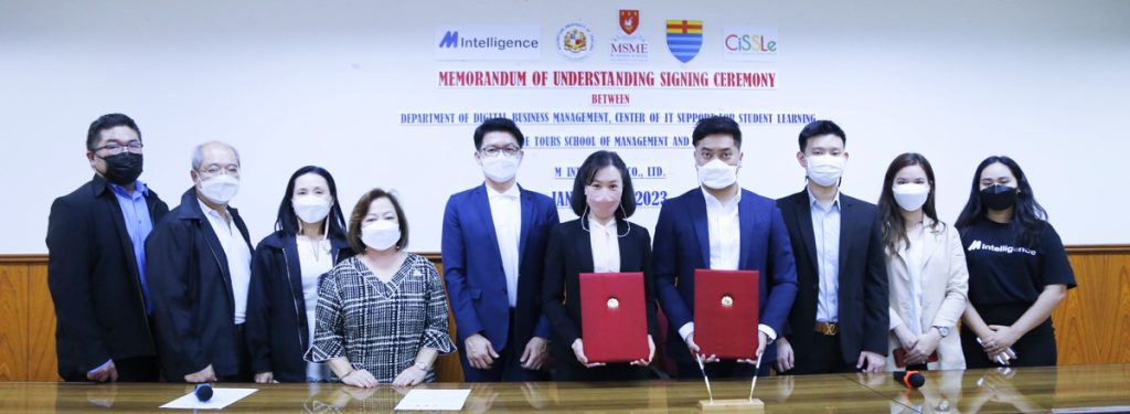 MSME Business School signs academic cooperation agreement with M Intelligence Co., Ltd