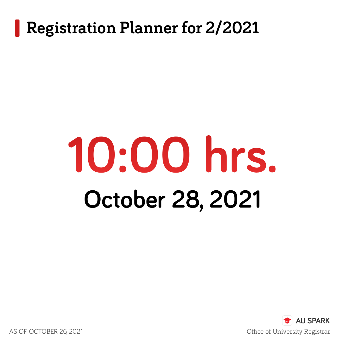 Registration Planner for 2/2021