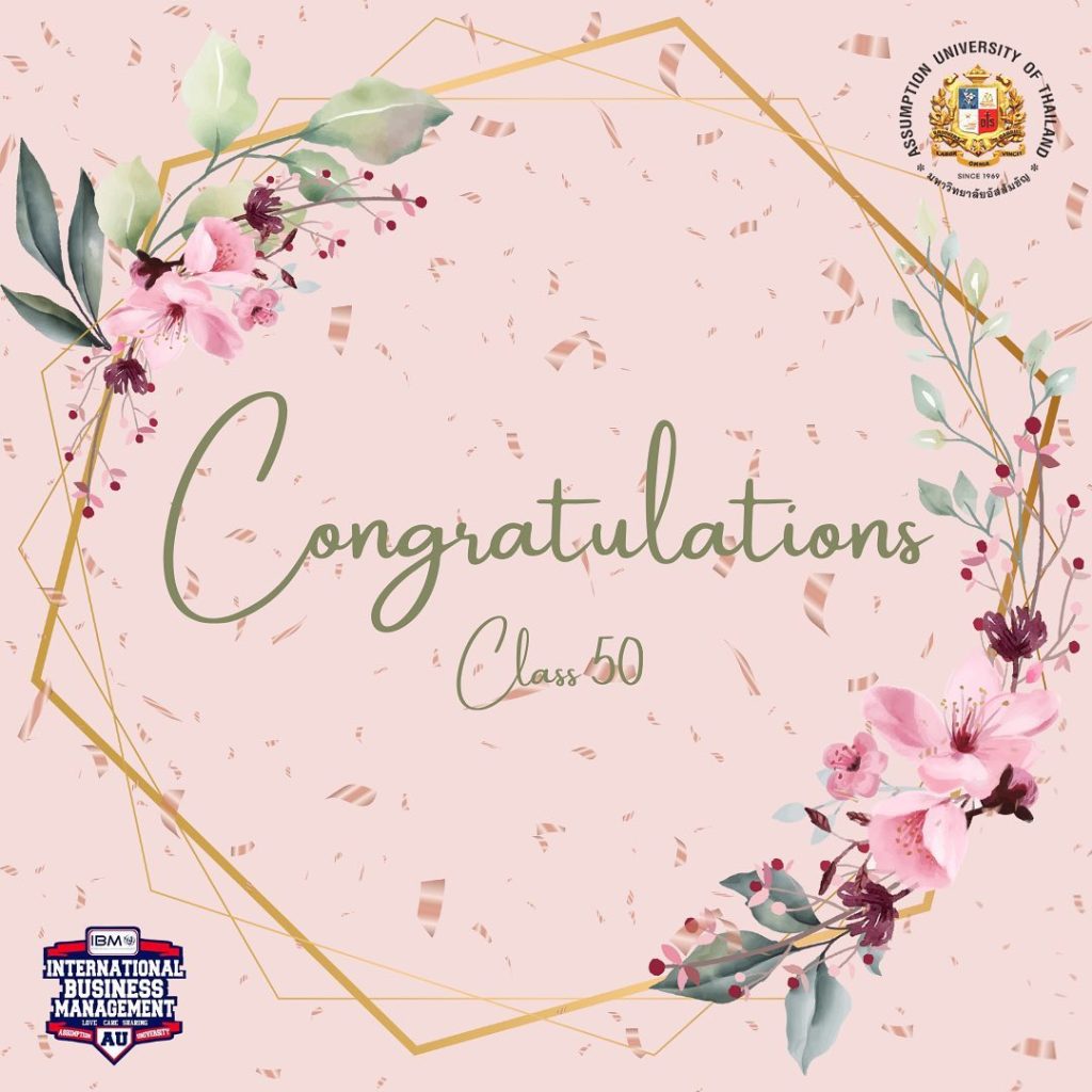 Congratulations IBM Class 50