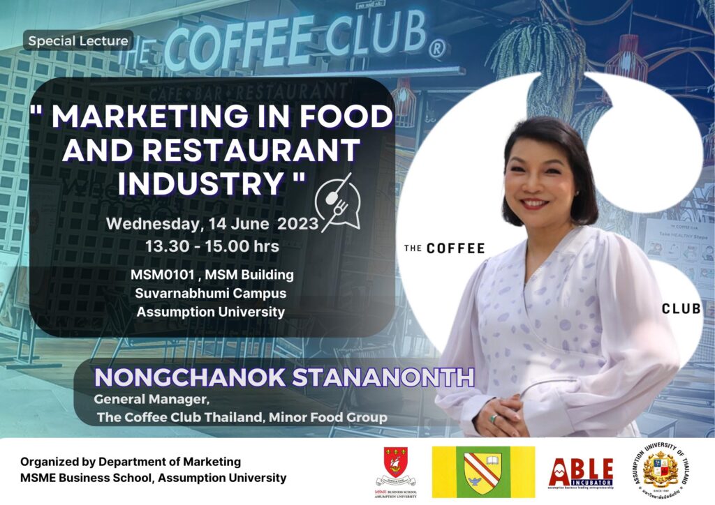 Marketing in Food and Restaurant Industry