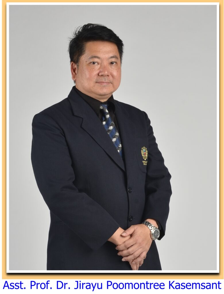 Exemplary Personnel - Asst. Prof. Dr. Jirayu Poomontree Kasemsant