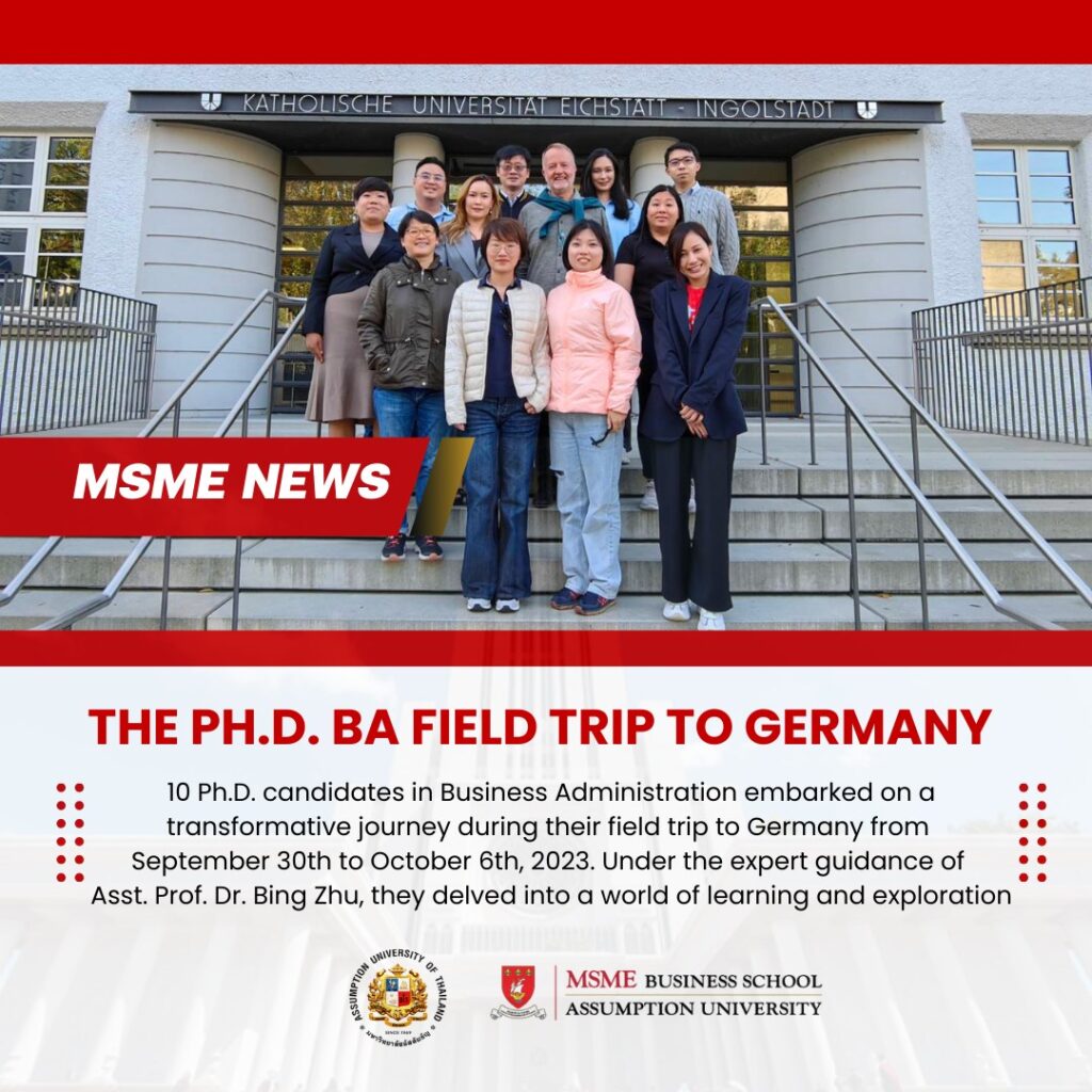 The Ph.D.BA Field Trip to Germany
