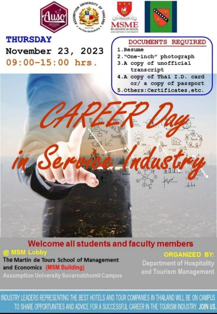 Career Day in Service Industry