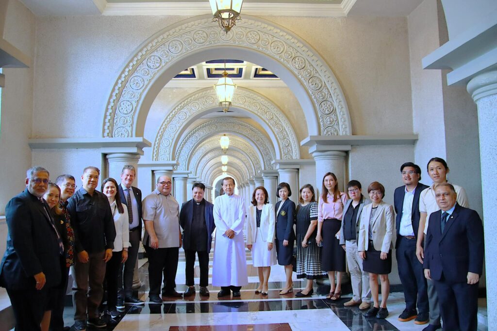 Assumption University Welcomes Distinguished Guests from University of Santo Tomas