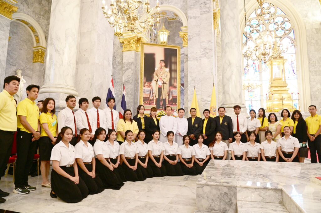 Assumption University of Thailand (AU) commemorated His Majesty King Maha Vajiralongkorn Phra Vajiraklaochaoyuhua’s 6th Cycle Birthday Anniversary