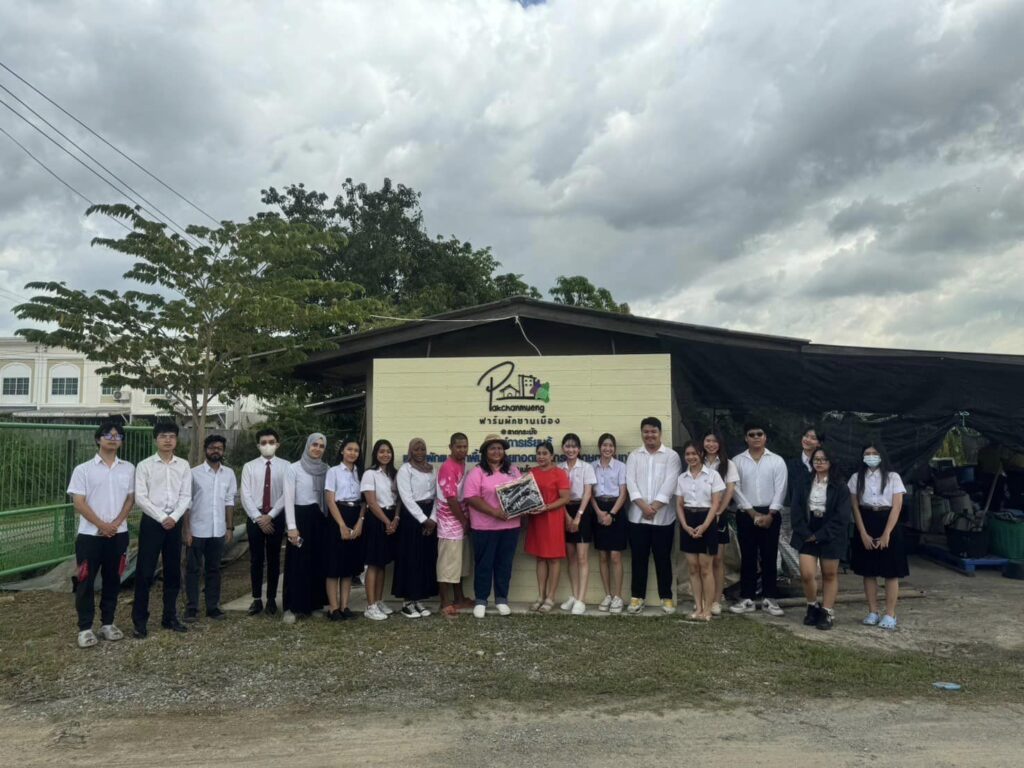 BEN4316 Class Enhances Pakchan Mueng Farm’s Visibility and Social Impact