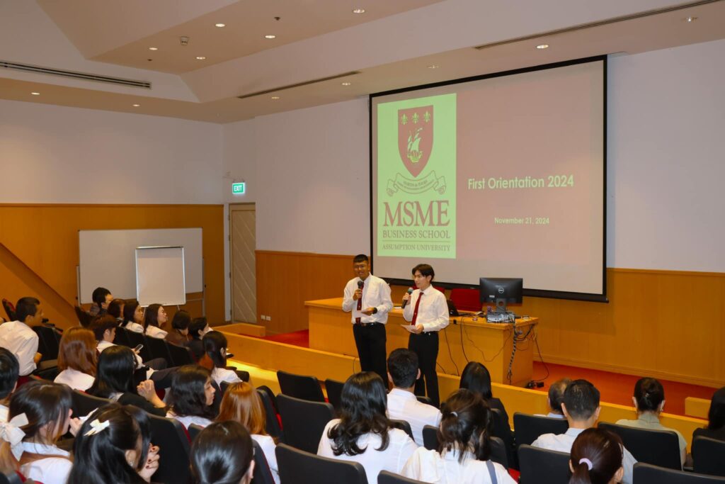 MSME Business School Welcomes New Students with First Orientation 2024