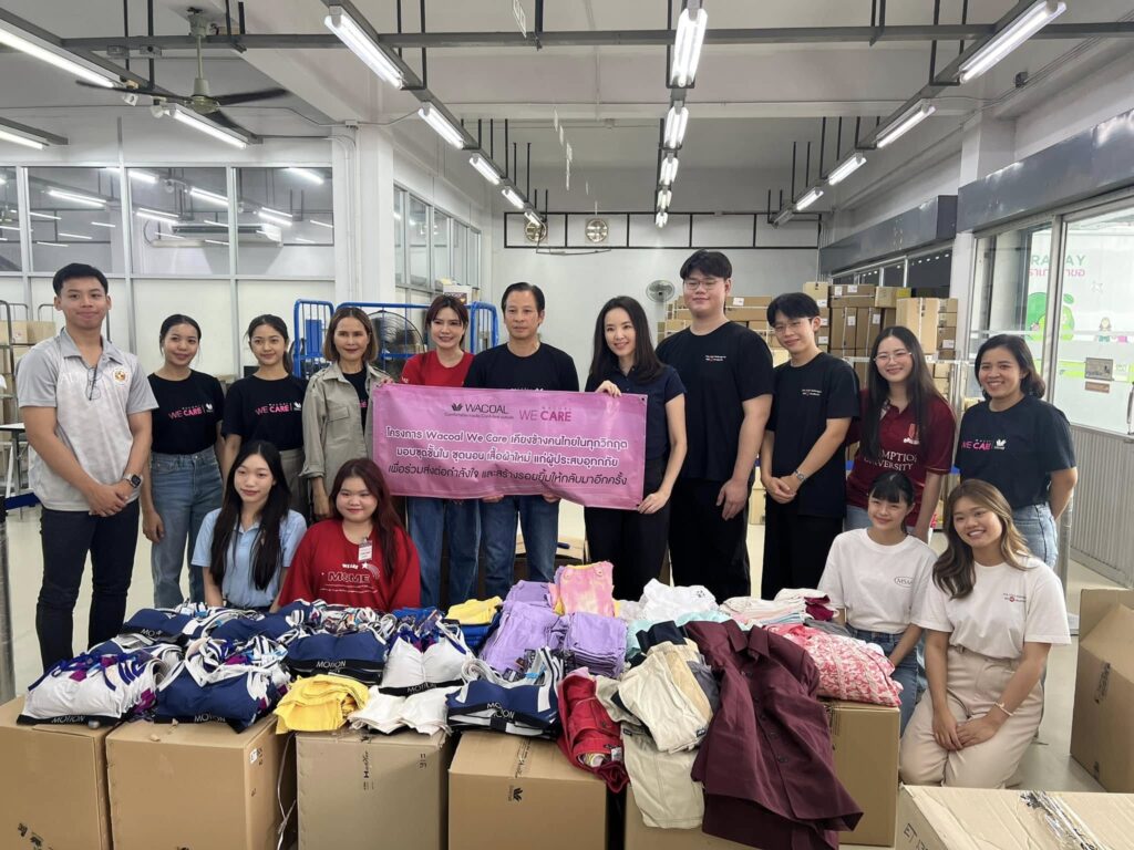 MSME Business School Joins Wacoal We Care Project to Support Disaster Relief Efforts